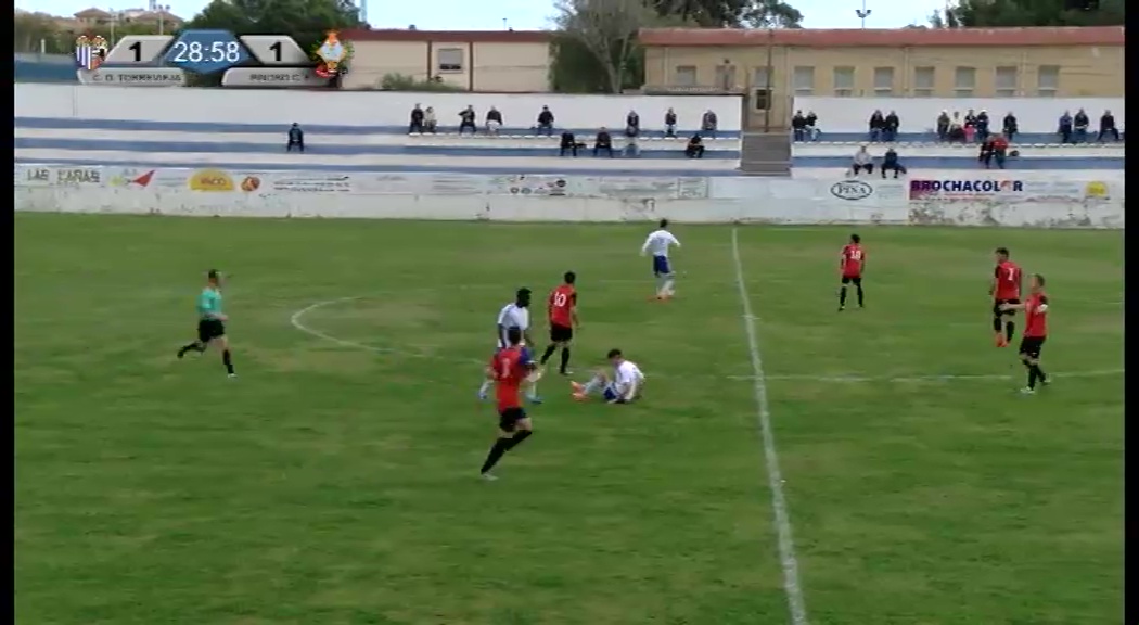 Primera parte del partido Cd Torrevieja - Pinoso CF